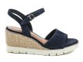 Tamaris 1-28360-44 navy Damen-Keilsandaletten | ARNO-schuhe.de – Schuhe mit Tradition