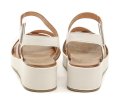 Wild 061-8820 braune und cremefarbene Damensandalen für den Sommer | ARNO-schuhe.de – Schuhe mit Tradition