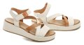 Wild 061-8820 braune und cremefarbene Damensandalen für den Sommer | ARNO-schuhe.de – Schuhe mit Tradition