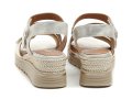 Jana 8-28763-44 beige gold Damen Keilsandaletten | ARNO-schuhe.de – Schuhe mit Tradition