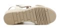 Jana 8-28763-44 beige gold Damen Keilsandaletten | ARNO-schuhe.de – Schuhe mit Tradition