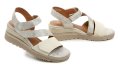 Jana 8-28763-44 beige gold Damen Keilsandaletten | ARNO-schuhe.de – Schuhe mit Tradition