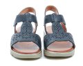 Jana 8-28262-44 navy Damensandalen Weite H | ARNO-schuhe.de – Schuhe mit Tradition
