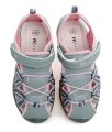 Wojtylko 5S25390S grau und rosa Mädchen Sandalen | ARNO-schuhe.de – Schuhe mit Tradition