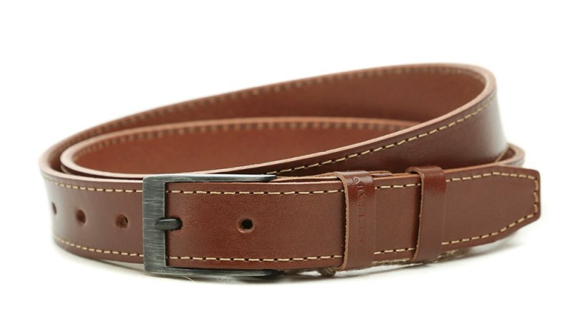 Black Hand 034-74 brauner Ledergürtel Breite 28 mm | ARNO-schuhe.de – Schuhe mit Tradition