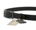 Black Hand 132-98 schwarzer Ledergürtel Breite 28 mm | ARNO-schuhe.de – Schuhe mit Tradition