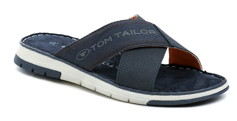 Tom Tailor 7480210004 blau Herren Slipper | ARNO-schuhe.de – Schuhe mit Tradition