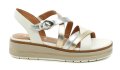 Jana 8-28267-44 Weiß Gold Plateau Sandalen für Frauen | ARNO-schuhe.de – Schuhe mit Tradition