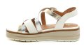 Jana 8-28267-44 Weiß Gold Plateau Sandalen für Frauen | ARNO-schuhe.de – Schuhe mit Tradition
