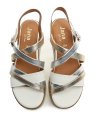 Jana 8-28267-44 Weiß Gold Plateau Sandalen für Frauen | ARNO-schuhe.de – Schuhe mit Tradition