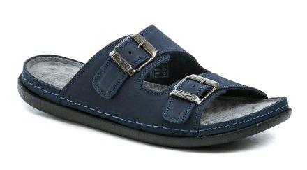 Sommerliche Herren-Wanderschuhe aus echtem Leder.