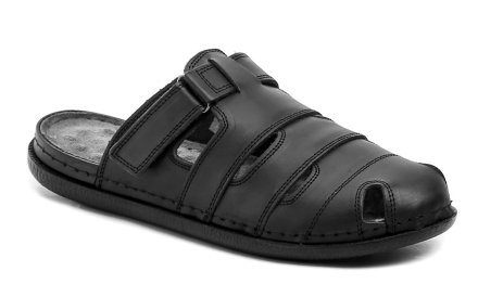Sommerliche Herren-Wanderschuhe mit durchgehender Spitze, aus echtem Naturleder.
