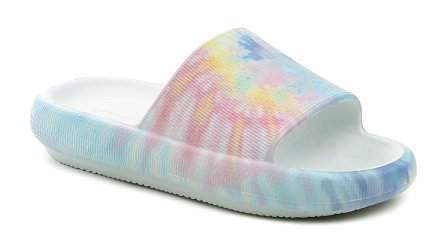 Sommerliche Slip-on-Strandschuhe für Damen von Tom Tailor aus synthetischem Material.