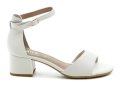 Jana 8-28361-42 weiße Absatzsandalen für Damen Weite H | ARNO-schuhe.de – Schuhe mit Tradition