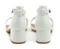 Jana 8-28361-42 weiße Absatzsandalen für Damen Weite H | ARNO-schuhe.de – Schuhe mit Tradition