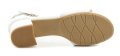 Jana 8-28361-42 weiße Absatzsandalen für Damen Weite H | ARNO-schuhe.de – Schuhe mit Tradition