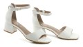Jana 8-28361-42 weiße Absatzsandalen für Damen Weite H | ARNO-schuhe.de – Schuhe mit Tradition