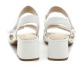 Tamaris Comfort 8-88317-44 weiße Sandaletten mit Absatz für Frauen | ARNO-schuhe.de – Schuhe mit Tradition