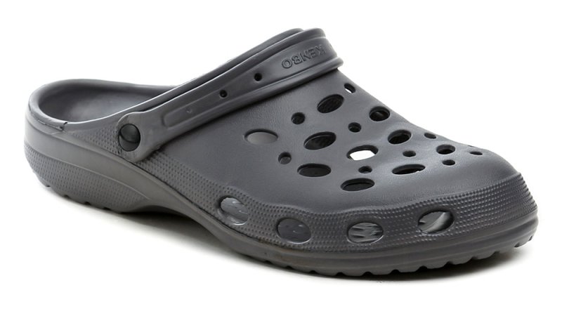 Kenbo 1901-M graue Herren-Flip-Flops in Übergröße Crocs | ARNO-schuhe.de – Schuhe mit Tradition