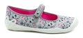 Befado 114y520 grau und rosa Kinder Ballerinas | ARNO-schuhe.de – Schuhe mit Tradition