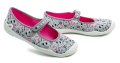 Befado 114y520 grau und rosa Kinder Ballerinas | ARNO-schuhe.de – Schuhe mit Tradition