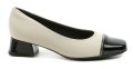 Piccadilly 160095-1 schwarz-cremefarbene Damenpumps | ARNO-schuhe.de – Schuhe mit Tradition