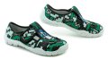 Raweks Igor 11 grün Kinder Hausschuhe aus Leinen | ARNO-schuhe.de – Schuhe mit Tradition
