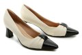Piccadilly 764015-1 schwarz beige Damen Pumps | ARNO-schuhe.de – Schuhe mit Tradition