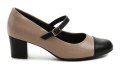 Piccadilly 110185-2 beige schwarze Damenpumps | ARNO-schuhe.de – Schuhe mit Tradition