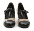 Piccadilly 110185-2 beige schwarze Damenpumps | ARNO-schuhe.de – Schuhe mit Tradition