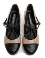 Piccadilly 110185-2 beige schwarze Damenpumps | ARNO-schuhe.de – Schuhe mit Tradition