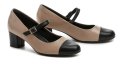 Piccadilly 110185-2 beige schwarze Damenpumps | ARNO-schuhe.de – Schuhe mit Tradition