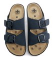 Medi Line 1242-25 marineblaue medizinische Hausschuhe für Herren | ARNO-schuhe.de – Schuhe mit Tradition