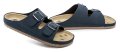 Medi Line 1242-25 marineblaue medizinische Hausschuhe für Herren | ARNO-schuhe.de – Schuhe mit Tradition