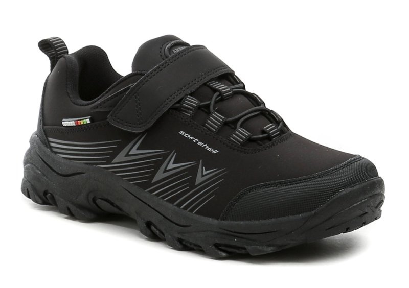Schwarze Softshell-Sneakers American Club WT246 | ARNO-schuhe.de – Schuhe mit Tradition