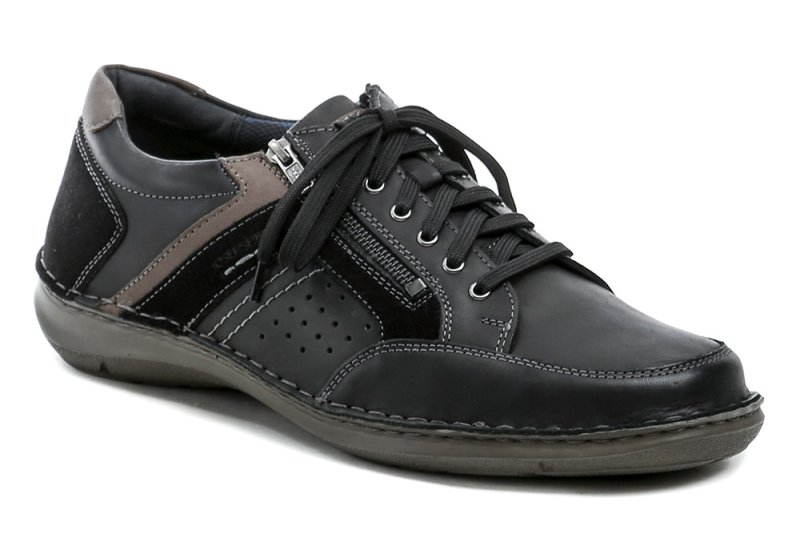 Josef Seibel 44987 schwarze Herren-Loafer in Übergröße Weite K | ARNO-schuhe.de – Schuhe mit Tradition