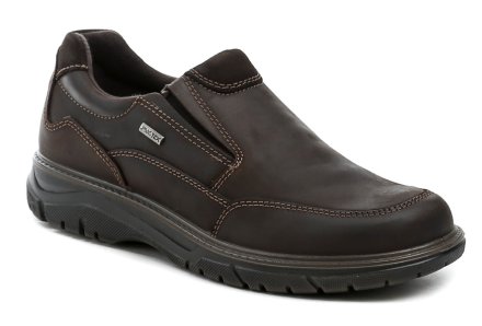 Herren-Ganzjahres-Wanderschuhe mit Membran aus echtem Leder in Kombination mit Textil und Synthetik.