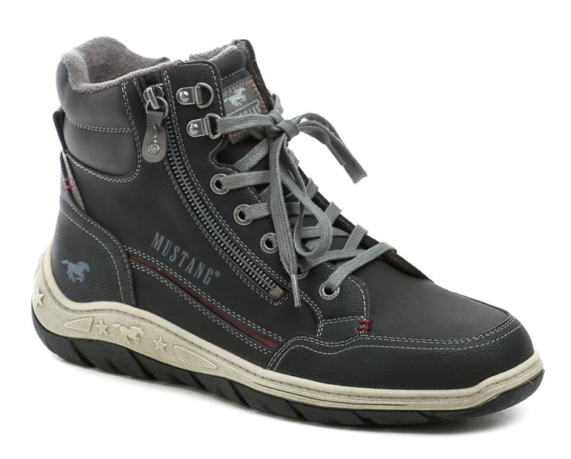 Mustang 15M018100200 schwarze Herren Winterstiefel | ARNO-schuhe.de – Schuhe mit Tradition