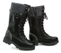 Mustang 15M004200600 schwarze Damen-Winterstiefel in Übergröße | ARNO-schuhe.de – Schuhe mit Tradition
