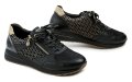 Remonte D1G08-05 schwarze Damen Oversize Halbschuhe | ARNO-schuhe.de – Schuhe mit Tradition