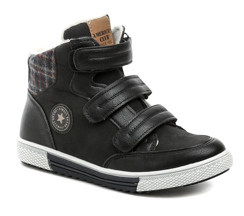 American Club GC19-21 schwarze Kinder-Winterstiefel | ARNO-schuhe.de – Schuhe mit Tradition
