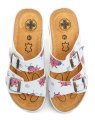 Medi Line 153-024 Marienkäfer weiß Damen medizinische Hausschuhe | ARNO-schuhe.de – Schuhe mit Tradition