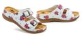 Medi Line 153-024 Marienkäfer weiß Damen medizinische Hausschuhe | ARNO-schuhe.de – Schuhe mit Tradition