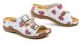 Medi Line 153-024 Marienkäfer weiß Damen medizinische Hausschuhe | ARNO-schuhe.de – Schuhe mit Tradition