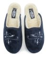 Rogallo 3100-111 blaue Damen Winterpantoffeln | ARNO-schuhe.de – Schuhe mit Tradition