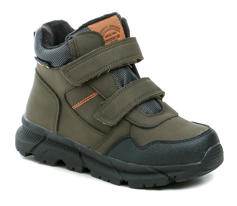 American Club XD141 khakifarbene Kinder-Winterstiefel | ARNO-schuhe.de – Schuhe mit Tradition