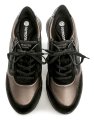Remonte D2V02-04 schwarze bronzefarbene Damen-Oversized-Sneaker | ARNO-schuhe.de – Schuhe mit Tradition