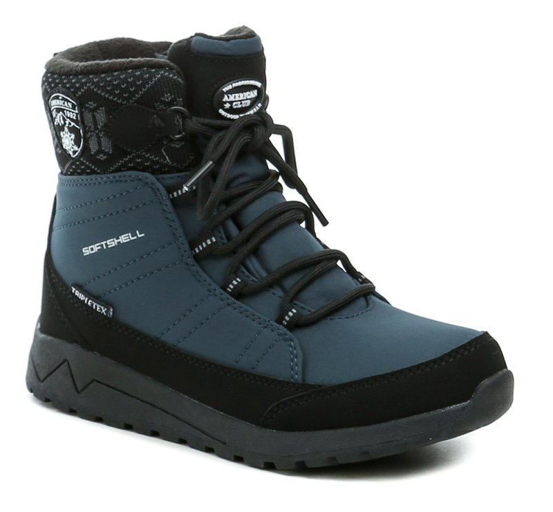 American Club SN86-25 marineblaue Kinderwinterstiefel | ARNO-schuhe.de – Schuhe mit Tradition