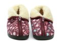 Rogallo 29841 Damen-Winterpantoffeln mit Blumenmuster | ARNO-schuhe.de – Schuhe mit Tradition