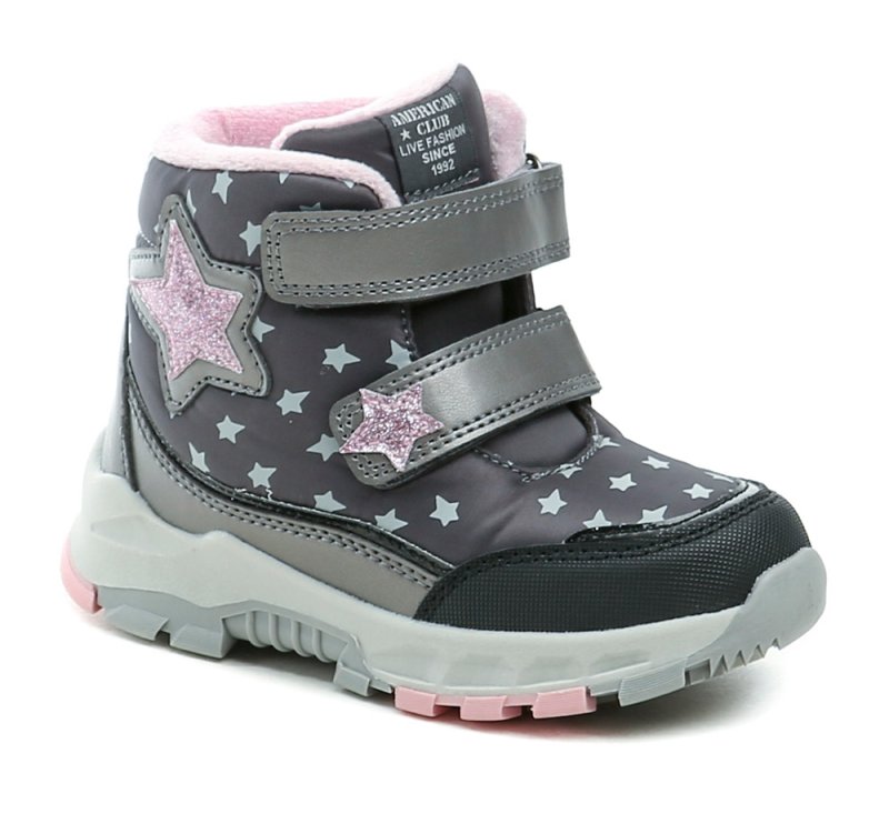 American Club ES200 graue Winterstiefel für Mädchen | ARNO-schuhe.de – Schuhe mit Tradition